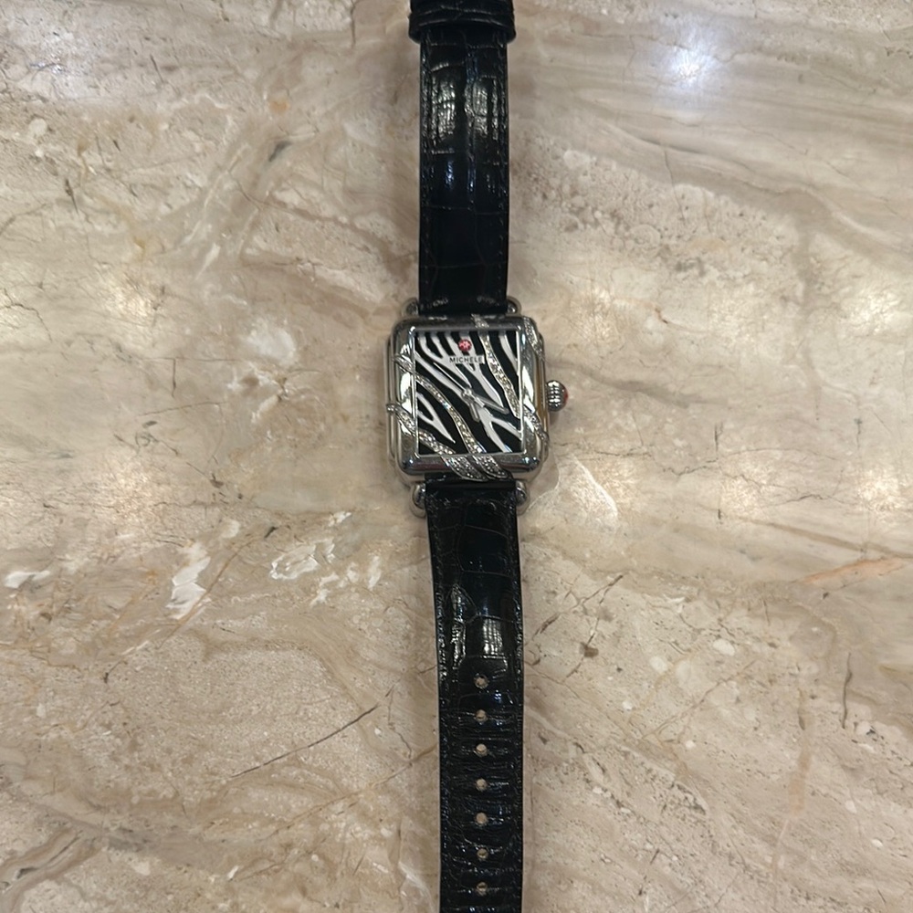 Michele watch with diamonds